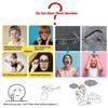 18 Pair Airbag Eyeglasses Nose Pads - Soft Silicone Air Chamber Eyeglass Nose Pads (Black & Clear) view 4