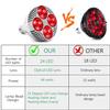 Red Light Therapy Lamp, 48W 24 LED Deep Red Light Bulb, 660nm & 850nm, 1 Count view 3