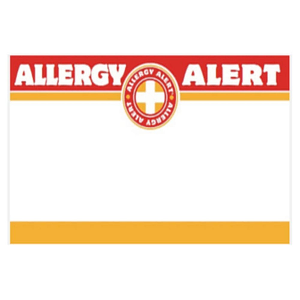 Allergy Alert Stickers (25)