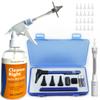 Cleanse Right Ear Wax Removal Kit- with Otoscope! 20 Disposable Tips 8, pcs Pick Removal Set, Wash Basin and Syringe! - Cl. view 1