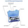 Cleanse Right Ear Wax Removal Kit- with Otoscope! 20 Disposable Tips 8, pcs Pick Removal Set, Wash Basin and Syringe! - Cl. view 4