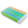 Sukuos Monthly Pill Organizer 28 Day Easy to Open, Large Moisture-Resistant Pill Box Cases with Dust-Proof Box and Clear Lid for Vitamin/Fish Oil/Supplements view 1