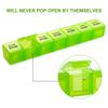 Sukuos Monthly Pill Organizer 28 Day Easy to Open, Large Moisture-Resistant Pill Box Cases with Dust-Proof Box and Clear Lid for Vitamin/Fish Oil/Supplements view 3