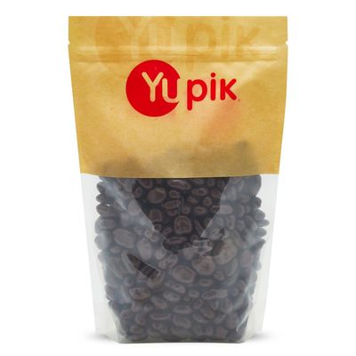 Yupik Dark Chocolate Pecans, 60% Cacao, 2.2 lb (35.2 oz), Kosher, Chocolate Nuts, Pecans Dipped in Rich Dark Chocolate, Crunchy & Smooth, Chocolate Candy, Sweet Snack, Ideal for Baking & Decorating