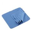 100park Lens Cloth Microfiber 190GSM Japan Material 15cm*18cm Cleans Lenses, Glasses, Screens, Cameras, iPad, iPhone, Eyeglasses, Cell Phone, LCD TV Screens and More by dhoptical (Blue) view 2