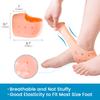 Heel Cups for Heel Pain, Sumiwish 6 PCS Thick Heel Support for Plantar Fasciitis, Silicone Heel Protector Pads, Heel Cushion for Bone Spur and Heel Spur Pain Relief, Cracked Heels view 2