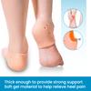 Heel Cups for Heel Pain, Sumiwish 6 PCS Thick Heel Support for Plantar Fasciitis, Silicone Heel Protector Pads, Heel Cushion for Bone Spur and Heel Spur Pain Relief, Cracked Heels view 3
