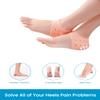 Heel Cups for Heel Pain, Sumiwish 6 PCS Thick Heel Support for Plantar Fasciitis, Silicone Heel Protector Pads, Heel Cushion for Bone Spur and Heel Spur Pain Relief, Cracked Heels view 4