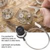 Alucy Jewelers Loupe Magnifier, 10X Eye Magnifier Tool Magnifying, Professional Watch Repair Tools, Watchmaker Loupe Glass Loupe, Lens Watch Repair Accessory with Head Band view 2