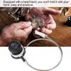Alucy Jewelers Loupe Magnifier, 10X Eye Magnifier Tool Magnifying, Professional Watch Repair Tools, Watchmaker Loupe Glass Loupe, Lens Watch Repair Accessory with Head Band view 3