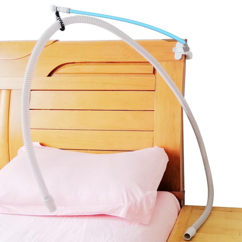 Wahah Bedside CPAP Hose Holder, Strong Holding CPAP Hose Hanger, Avoid Tangling of CPAP Accessories