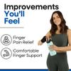 Metacarpal Finger Splint Hand Brace | Little Pinky Finger Splint For Boxer Fractures l Broken Ring or Hands Cast |Trigger Immobilizer Straightener l Ulnar Gutter Support | Boxer Brace | RIGHT S/M view 4