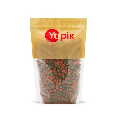 Yupik Sriracha Coated Green Peas, 2.2 lb (35.2 oz), Crunchy, Roasted, Spicy Snack, Gluten-Free & Vegan, Whole Dried Peas Coated in Sriracha, Perfect for Salads & Stir Fry