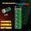 PoundMax 5 X 910A LR1 N Type MN9100 1.5V Alkaline Batteries view 3