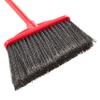 Amazon Basics Angle Broom With Metal Handle, 6-Pack, Black & Red view 3