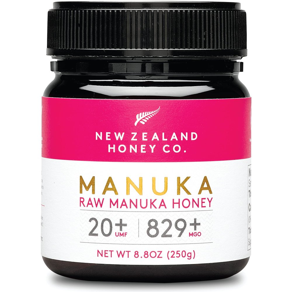 New Zealand Honey Co. Raw Manuka Honey UMF 20+ / MGO 829+ | UMF Certified Raw Medical Grade Honey | 8.8oz
