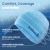 IceBeanie Migraine Relief Cap, As Seen on Shark Tank, Soft & Stretchy Gel Tension Headache Relief Cap, Extended Cooling Hangover Ice Hat, Odorless Head Wrap Ice Pack Wrap, Headache Migraine Mask view 4