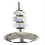 Aficionada Style Celestial Crystal AB Swarovski Crsytal Cigar Nub Pick Cigar Stick Cigar Pick Cigar Holder