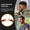 10 Pairs Soft Banded Silicone Reusable Ear Plugs Bulk for Sleeping Noise Hearing Protection Earplugs Music Concerts Construction Shooting Hunting Motor Sports Safety Gun Range Firearm Ear Protectors view 3