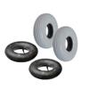 AlveyTech 3.00-4 (10"x3") Mobility Tire and Inner Tube Sets with Ribbed Tread (Set of 2) view 1