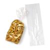 APQ Clear Gusseted Poly Bags, 4 x 2 x 12 Inch. Pack of 1000 Gusseted Plastic Bags 1 Mil Thick for Favors with Open Top. Clear Plastic Bags for Packaging Cookies, Popcorn, Candies, Homemade Bread view 1