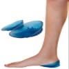 KidSole Full Coverage Shock Absorbing Heel Cups for Kid's with Sensitive Heels, Heel Spurs, Plantar Fasciitis Deep Heel with Raised Sides. (Kids Size 2-7) (Blue) view 1