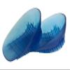 KidSole Full Coverage Shock Absorbing Heel Cups for Kid's with Sensitive Heels, Heel Spurs, Plantar Fasciitis Deep Heel with Raised Sides. (Kids Size 2-7) (Blue) view 3