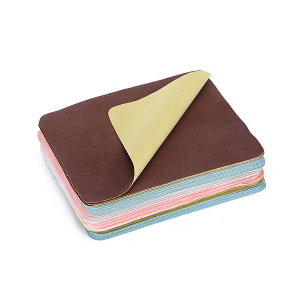 100pcs Suede Lens Cloth Double Color for Eyeglasses Digital Phone Screen Clean 15cm*18cm whosale by DHOPTICAL