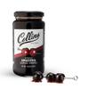 Collins Amarena Cherries in Syrup | Premium Garnish for Cocktails, Martinis, Old Fashioned, Manhattan, Chocolate, Dessert, Bourbon Accessories, 13.5oz view 1