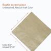 200 Eco Friendly Recycled Bar Biodegradable Napkins 5x5in Beverage Compostable view 3