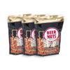 BEER NUTS Original Bar Mix - Pretzels, Cheese Stix, Sesame Stix, Insane Grain - 20oz Resealable Bag (Pack of 3) view 1