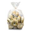 APQ Supply Clear Gusseted Poly Bags, 12 x 8 x 30 Inches. Pack of 250 Side Gusseted Plastic Bags with Open Top. Crystal Clear Baggies for Treats. Tear-Resistant 3 Mil Polyethylene Flat Bottom Bag view 1