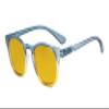 Eyekepper Ladies Blue Light Blocking Reading Glasses with Amber Tinted Filter Lens - Gradient Frame Computer Readers Women - Blue-Yellow Frame +0.75 view 1