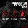Insane Labz Redrum High Stim Pre Workout NO Booster Powder, Loaded with Beta Alanine Agmatine Sulfate Taurine Fueled by AMPiberry, OXYgold,Focus Strength Recovery,25 Srvgs Redrum (Grape) view 4