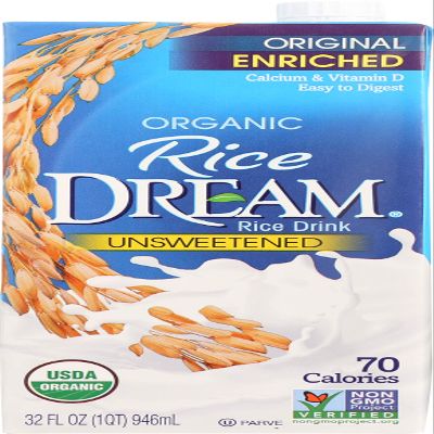 Rice Dream Organic Unsweetened Enriched Original, 32 Fl Oz