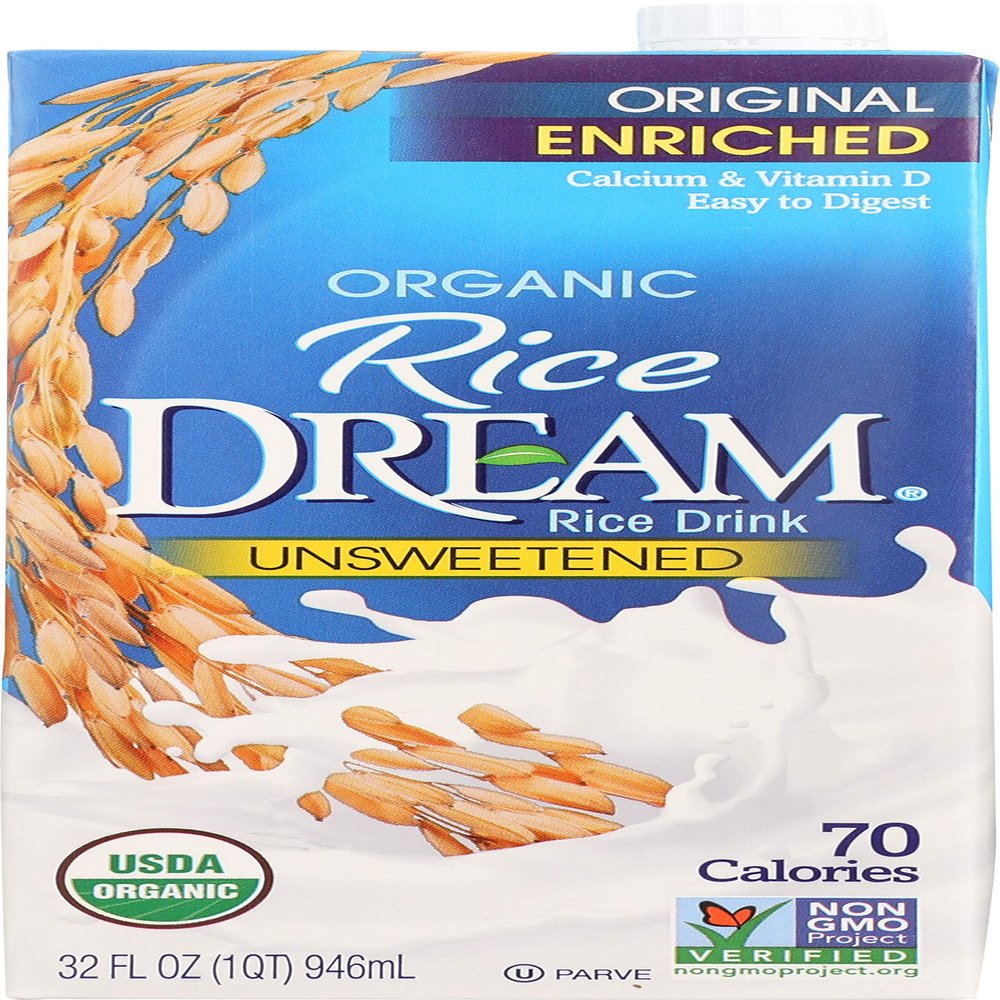 Rice Dream Organic Unsweetened Enriched Original, 32 Fl Oz