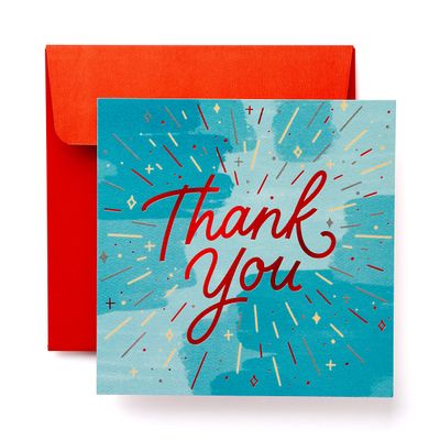 American Greetings Christmas Cards, Thank You (6-Count)