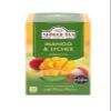 Ahmad Tea Green Tea, Mango & Lychee Teabags, 20 ct (Pack of 1) - Caffeinated & Sugar-Free view 1