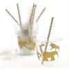 Gold Safari Party Disposable Cups (12 Set) Jungle Birthday or Baby Shower view 2