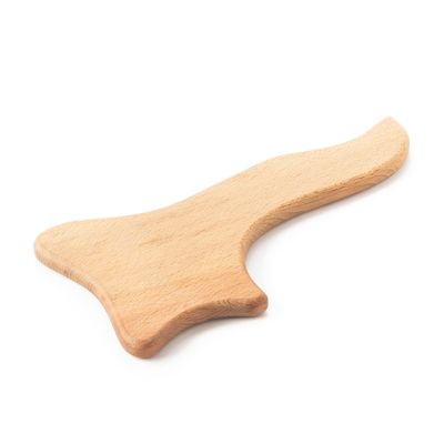 tuuli Accessories Gua Sha Lymphatic Drainage Massager, Multi-Functional Lymphatic Massager Paddle for Arms, Legs, Back and More, Wooden Anti Cellulite Massager for Skin Health (