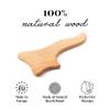 tuuli Accessories  Gua Sha Lymphatic Drainage Massager, Multi-Functional Lymphatic Massager Paddle for Arms, Legs, Back and More, Wooden Anti Cellulite Massager for Skin Health ( view 3