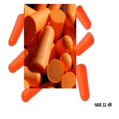 10~200 Pairs Disposable Soft Polyurethane(PU) Foam Ear Plugs NRR 32 dB Without Cord (10)