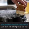 CLARK'S Cast Iron Cleaner 12 oz, Made in USA, Plant Based Coconut Cast Iron Soap for Skillets, Griddles Etc. - Protects, and Restores Cookware view 4