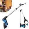 Pricexes Long Handled Picker, 33" Foldable Rotating Grabber Reacher Gripper Tool, Fishing, Trash Picker, Elderly Disabled Handicap Arm Pick Up Assist Tool Extender Arm Heavy Duty Grip Handle (1) view 1