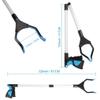 Pricexes Long Handled Picker, 33" Foldable Rotating Grabber Reacher Gripper Tool, Fishing, Trash Picker, Elderly Disabled Handicap Arm Pick Up Assist Tool Extender Arm Heavy Duty Grip Handle (1) view 3