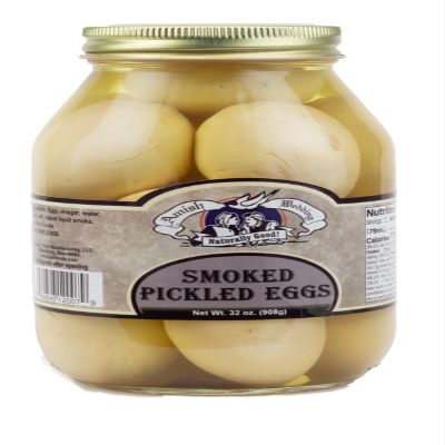 Amish Wedding Ready to Eat USA Made Smoked Pickled Eggs 32 Oz