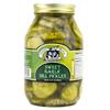 Amish Wedding Sweet Garlic Dill Pickles Ready to Eat USA Made 32 Oz view 1