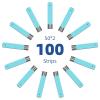Metene TD-4116 Blood Glucose Test Strips, 100 Count Blood Sugar Test Strips for Diabetes, Use with metene TD-4116 and metene S Blood Glucose Monitoring System Only(No Monitor) view 2