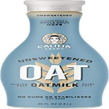 Califia Farms Unsweetened Oatmilk, 48 Oz (Pack of 8) | Whole Rolled Oats | Dairy Free | Gluten-Free | Vegan | Plant Based | Non-GMO