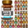 Beanies Flavoured Instant Coffee PICK ANY 3 Jars (50g) from 50+ Flavours Inc. Turkish Delight, Chocolate Orange, Chai Latte, Cookie Dough, Hazelnut, Caramel, Vanilla and More view 1